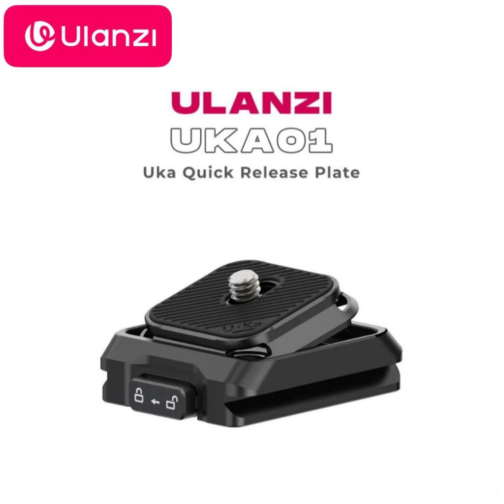 Ulanzi:Bộ kit tháo lắp nhanh Uka 01. Chuẩn Uka tương thích F38 tải trọng 20kg.