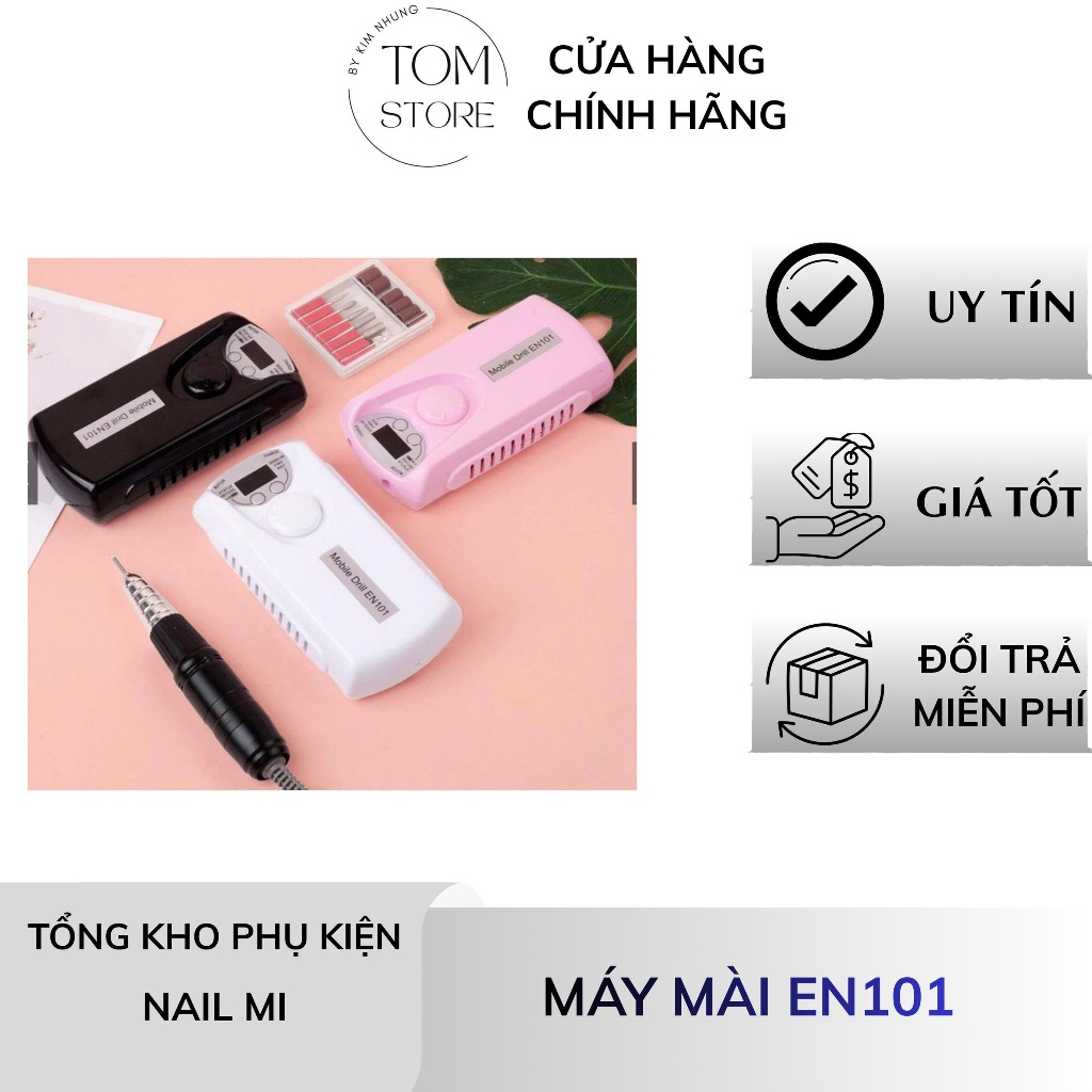 Máy mài móng tích điện EN101, máy mài tích điện EN101 chính hãng [TOM STORE-PHỤ KIỆN NAIL MI]