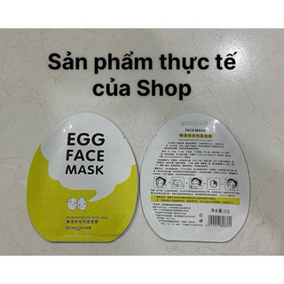 Combo 10 miếng mặt nạ Bioaqua Egg Face Mask (trứng vàng)