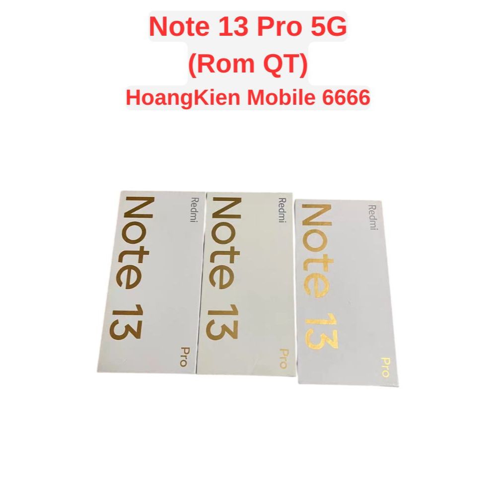 Điện thoại Xiaomi Redmi Note 13 Pro 5G Fullbox likenew 8/128GB Snap 7s Gen 2
