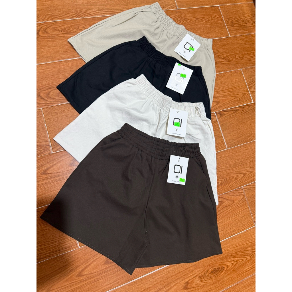 COMBO 2 QUẦN Short Kaki Nữ Phom trên gối trẻ trung có túi | BigBuy360 - bigbuy360.vn