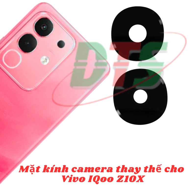 Mặt kính camera dùng cho Vivo iQOO Z10X có sẵn keo