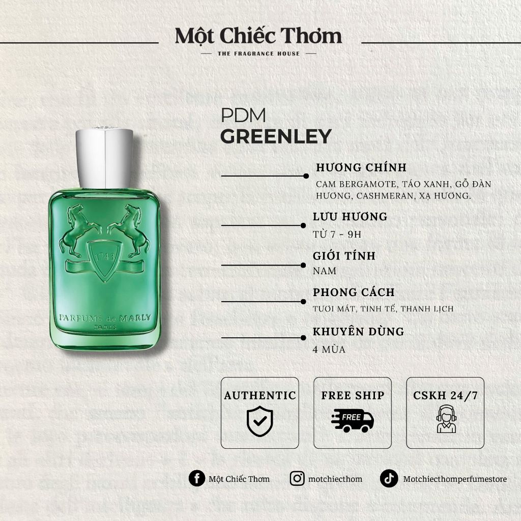 Greenley - Mẫu thử nước hoa 10ml/20ml/30ml