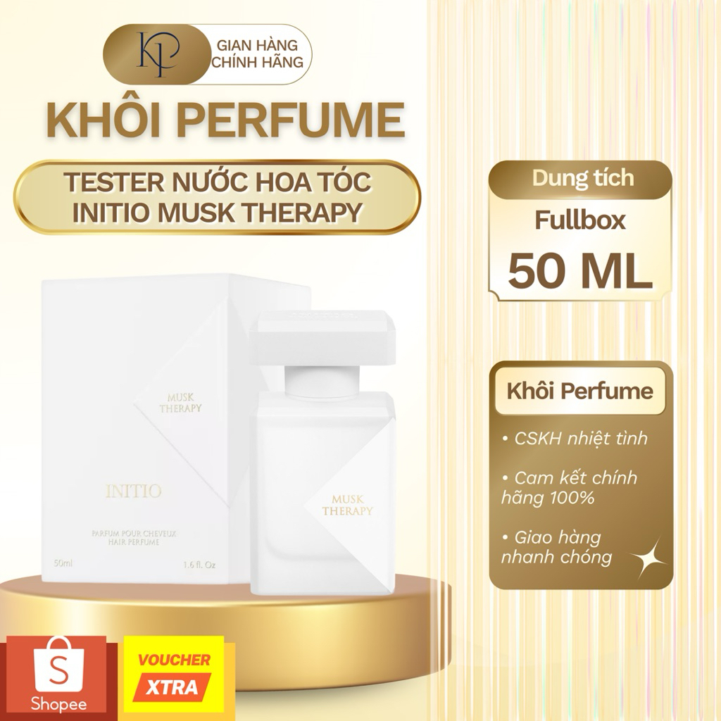 (Hair Mist) Tester Nước Hoa Tóc Musk Therapy 50ml Chính Hãng | Khôi Perfume