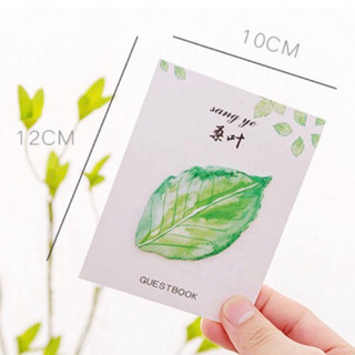 [COMBO 5 CÁI] Giấy note 30 tờ ghi chú hình chiếc lá🌸