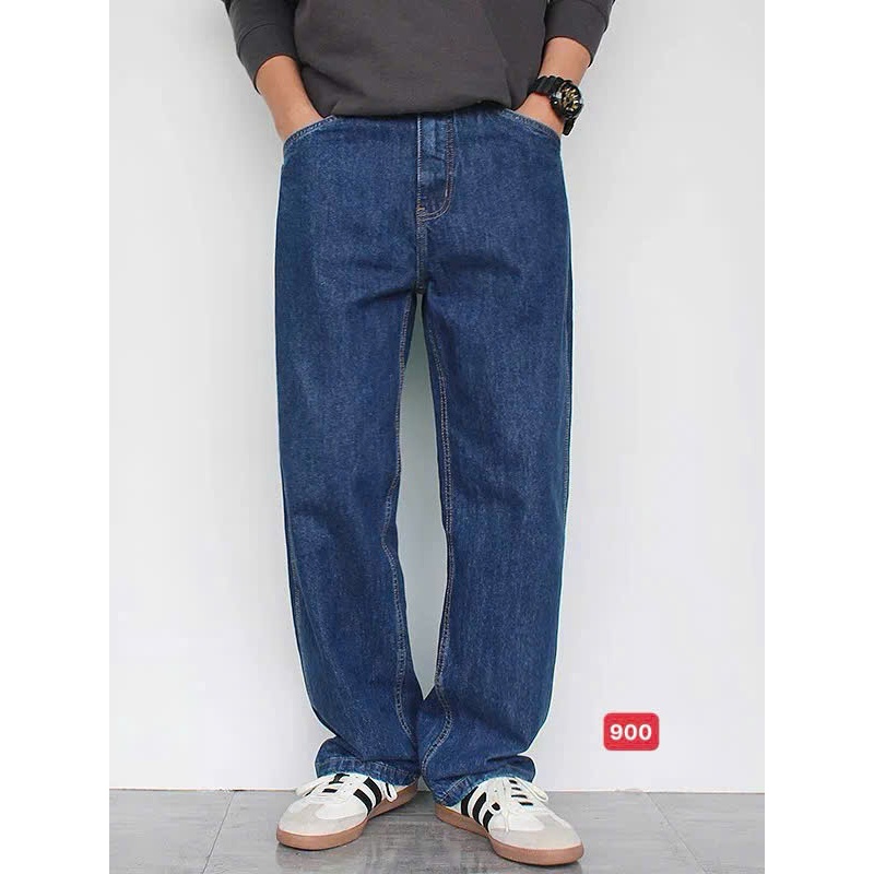 Quần baggy nam ống rộng màu xanh trẻ trung thoải mái thoáng mát TFashion24h MS900