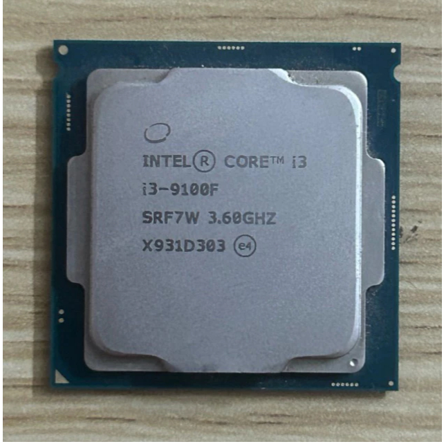 CPU i3-9100F (chết)