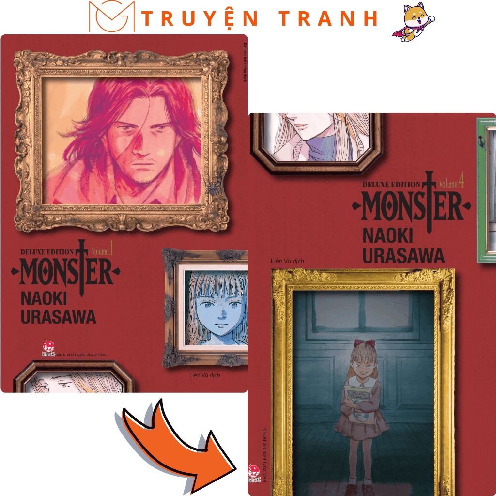 Truyện - Monster The Deluxe Edition Combo - NXB Kim Đồng