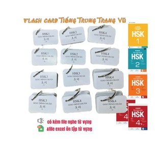Flashcard HSK 12345 ( có ví dụ, file nghe phát âm)