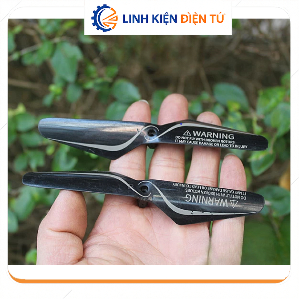 [Linh Kiện Điện Tử][G7] Một Cặp Cánh Quạt Máy Bay Không Người Lái (Thuận + Nghịch) Trục 3mm