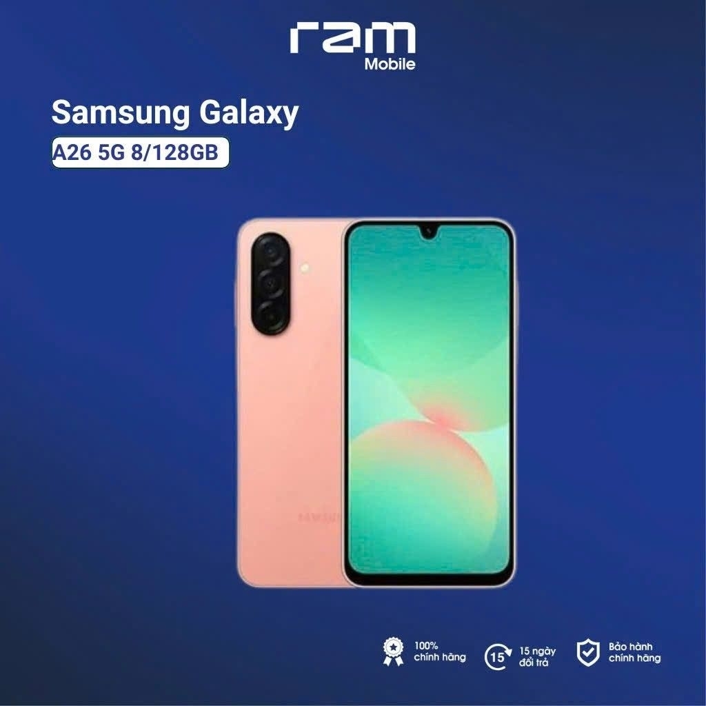 Điện Thoại Samsung Galaxy A26 5G 8/128G - Chính Hãng