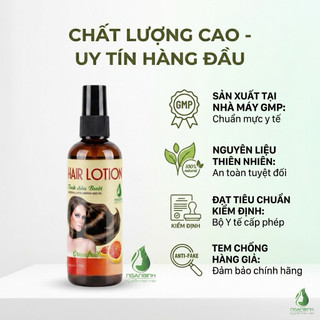 Tinh Dầu Bưởi Mọc Tóc Ngân Bình Dạng Chai Xịt 100ml Hỗ Trợ Giảm Rụng, Dưỡng Tóc Suôn Mượt