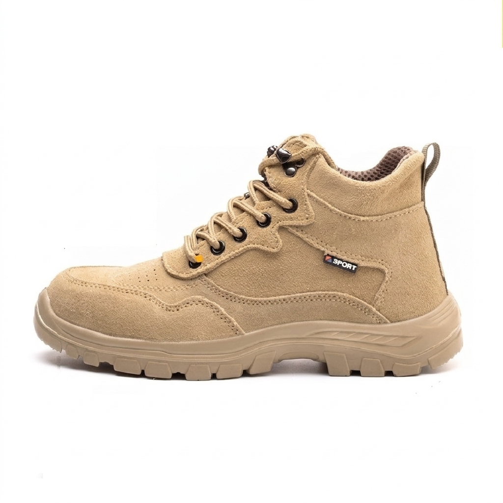 Giày Bảo Hộ Lao Động -Giày nam 👟 FREESHIP extra  👟 Giày cổ cao thời trang nam cao cấp,   RM6003B 2 m