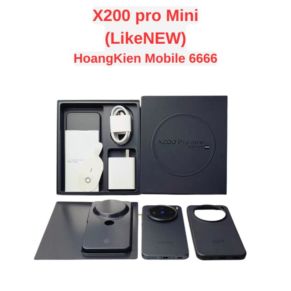 Điện thoại Vivo X200 Pro Mini lieknew (Dimensity 9400)
