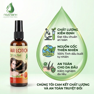 [CHÍNH HÃNG] Xịt Tinh Dầu Bưởi Mọc Tóc Giảm Gãy Rụng, Dưỡng Tóc Dày Mượt Chắc Khỏe 100ml