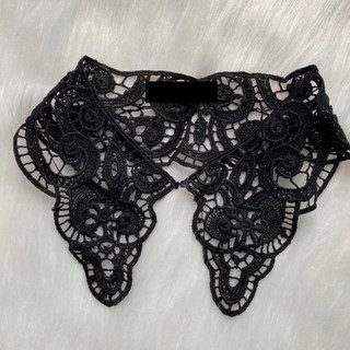 CỔ COTTON LÁ NHỌN