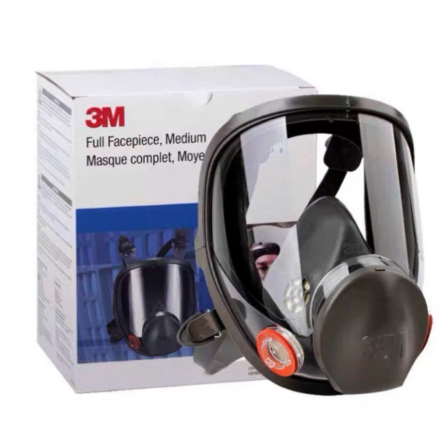 thân mặt nạ 3m6800/6800( ko kèm phụ kiện )chống hấp hơi mờ kính dùng chống bụi hoặc phun thuoc