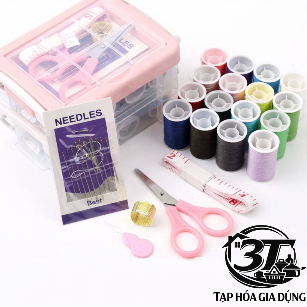Bộ kim chỉ khâu vá đa năng - 3T shop