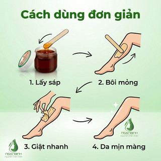 Sáp wax lạnh Veo 175g chính hãng Ngân Bình – Triệt lông không cần nóng, không đau, không rát.
