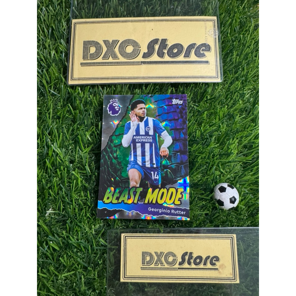 [ CHÍNH HÃNG ] - BEAST MODE - TOPPS PREMIER LEAGUE 2026 - GEORGINIO RUTTER (BRIGHTON)