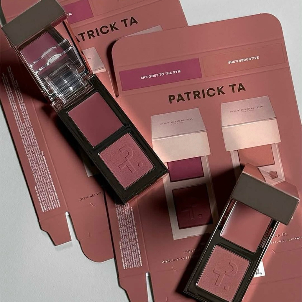 [CHÍNH HÃNG] Set má hồng Patrick Ta Mini