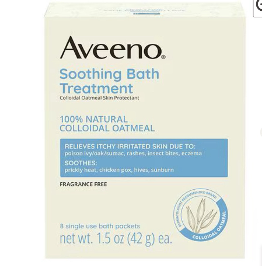 Bột tắm giảm chàm Aveeno Baby Eczema Therapy Bath Treatment