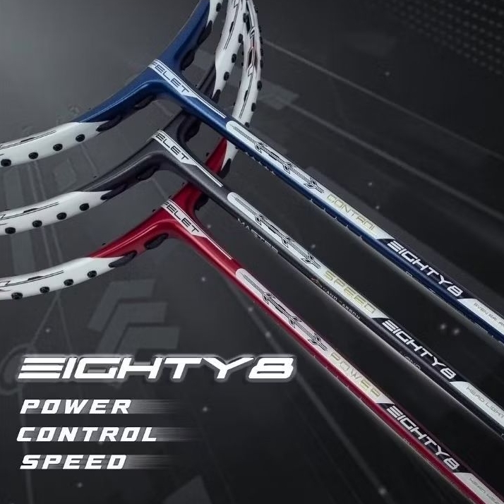 Vợt cầu lông Felet Eighty 8 Speed - tặng lưới KHÔNG ĐAN, tặng quấn, túi nhung