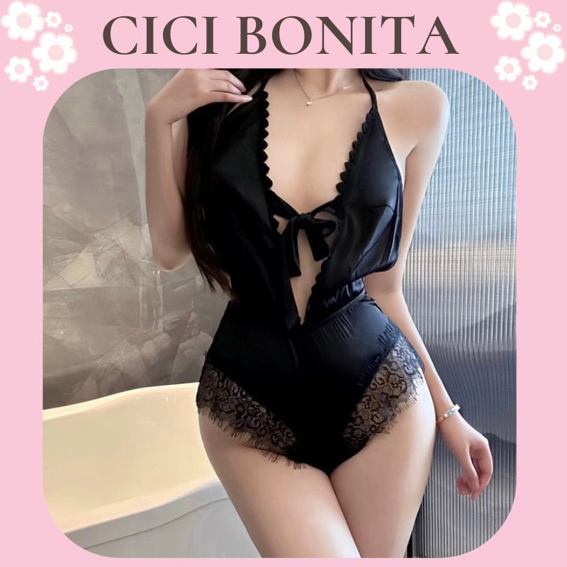 Đồ lót liền thân cao cấp kiểu đơn giản màu đen dễ mặc CB63 CICI BONITA HCM | BigBuy360 - bigbuy360.vn