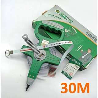 Thước cắm đất dài 30m-50m-100m Ls hoặc berrylon tuỳ đợt hàng 2 cty chất lượng và giá như nhau