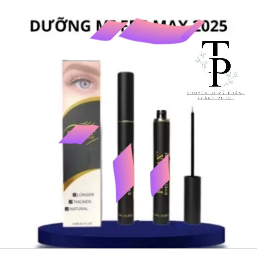 DATE MỚI -DƯỠNG MI MAX 6ml - HIỆU QUẢ GẤP 5 LẦN- Dưỡng dài mi mày FEG chính hãng