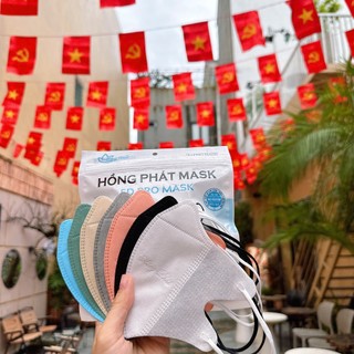 [THÙNG 100 CÁI] KHẨU TRANG 5D HỒNG PHÁT