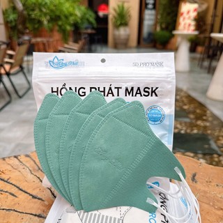 [THÙNG 100 CÁI] KHẨU TRANG 5D HỒNG PHÁT