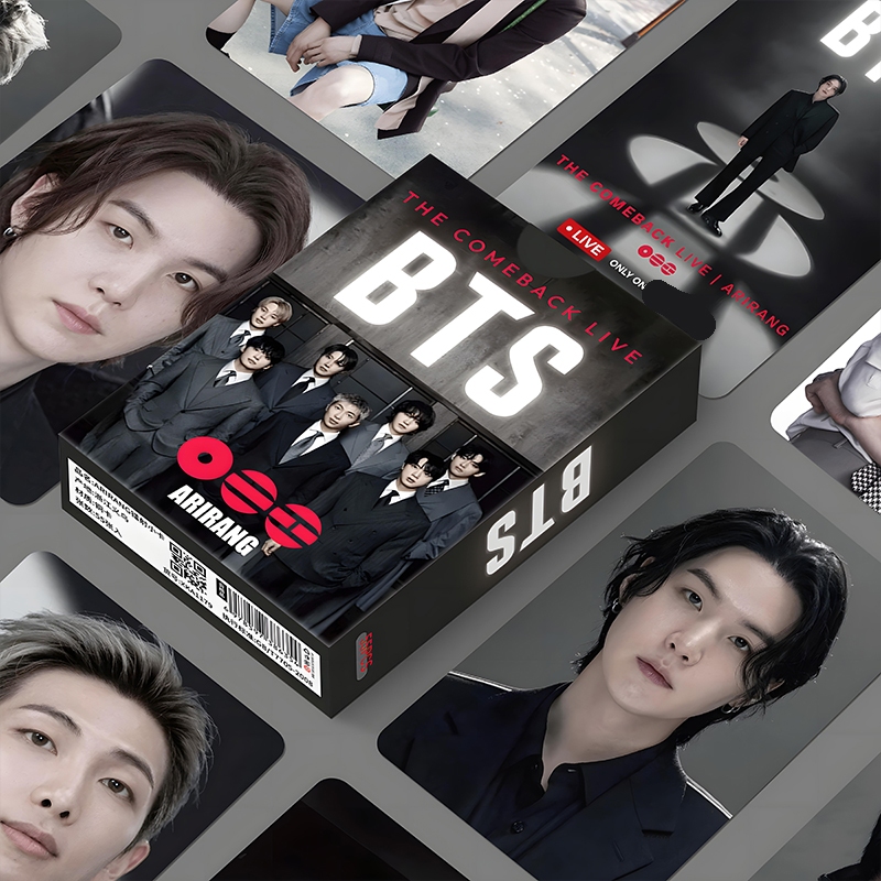 Hộp 55 card BTS ARIRANG card bo góc idol Kpop