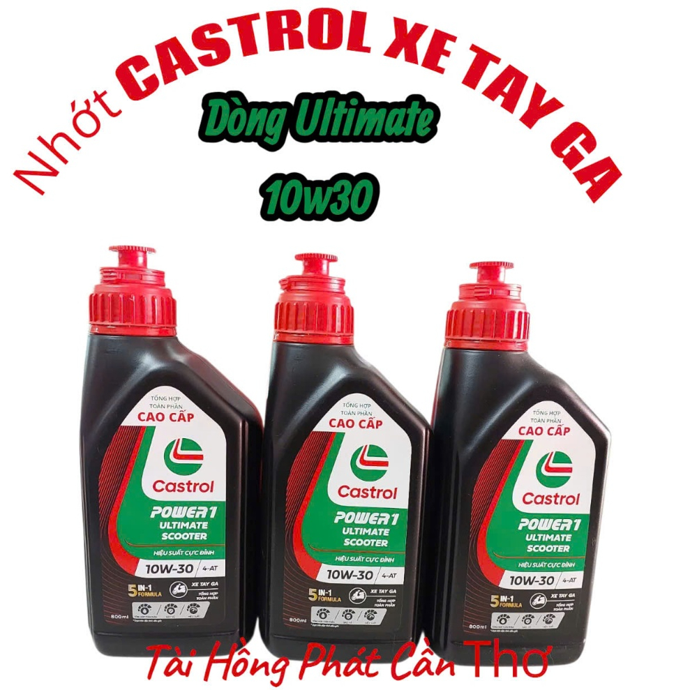 [[ NHỚT TAY GA ]] Nhớt Castrol Power1 Ultimate XE TAY GA 10w30 CHÍNH HÃNG..TaiHongPhatCanTho