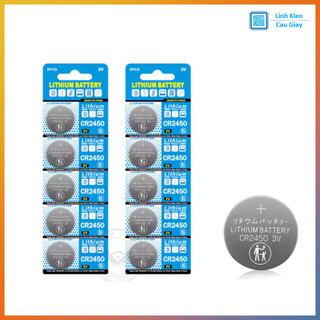 Pin CR2450 loại vỉ (5 viên)
