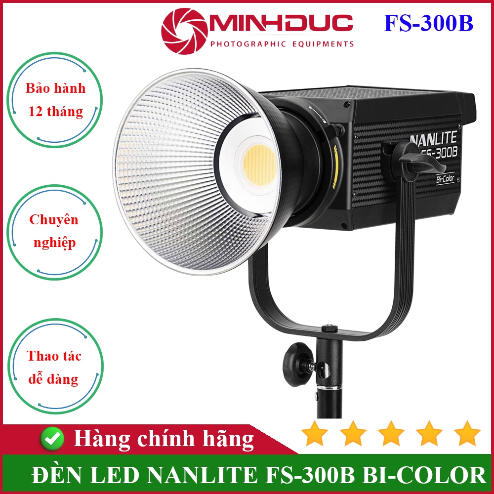 Đèn led Nanlite FS300B Bi color