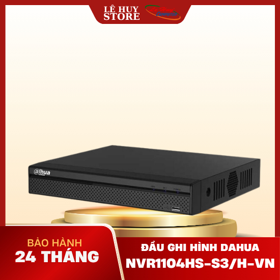 Đầu Ghi Hình Dahua NVR1104HS-S3/H-VN | NVR1108HS-S3/H-VN | NVR2108HS-4KS3 - Hàng Chính Hãng
