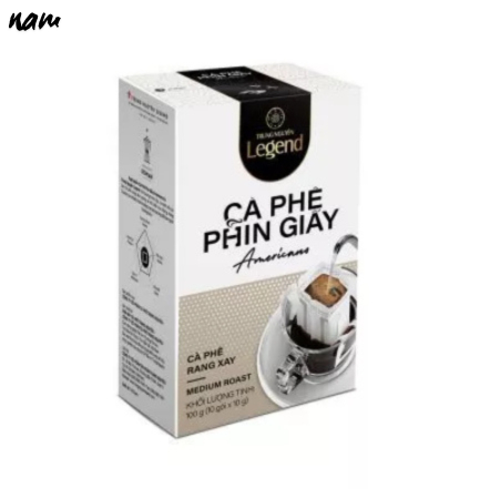 Cà Phê Phin Giấy Trung Nguyên Legend Americano - Đậm Đà Nguyên Chất
