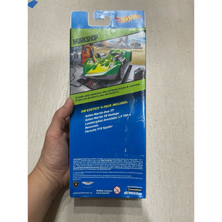Xe mô hình đồ chơi Hotwheels 1:64 - PACK 5 - EXOTICS (Lamborghini) - hộp như hình
