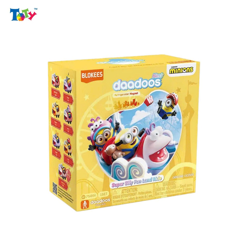 Mô Hình Hộp Mù - Minions - Nest Series 01 - The Roller - Dorable Coaster - Blokees - ED12