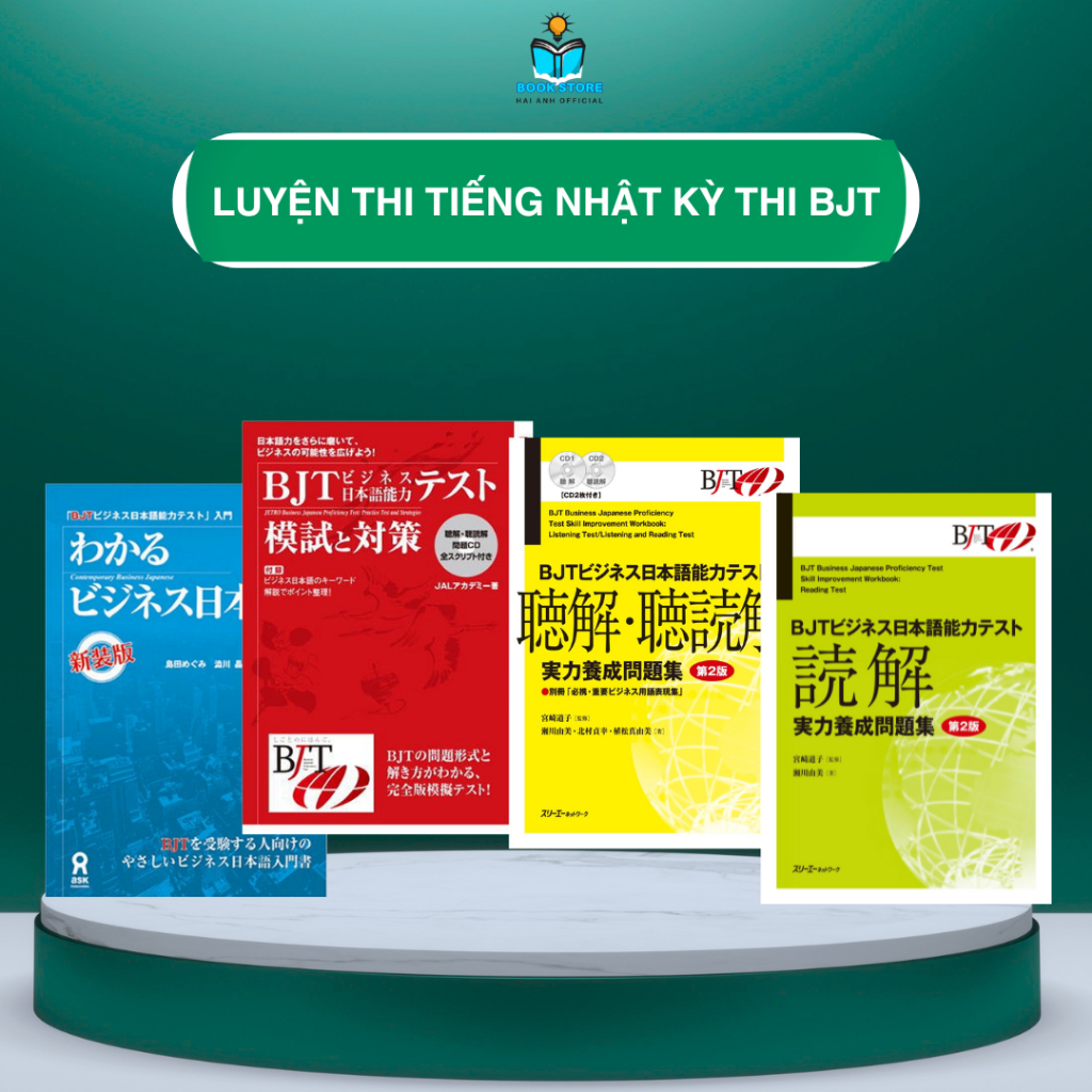 Sách tiếng Nhật - Luyện thi tiếng Nhật kỳ thi BJT