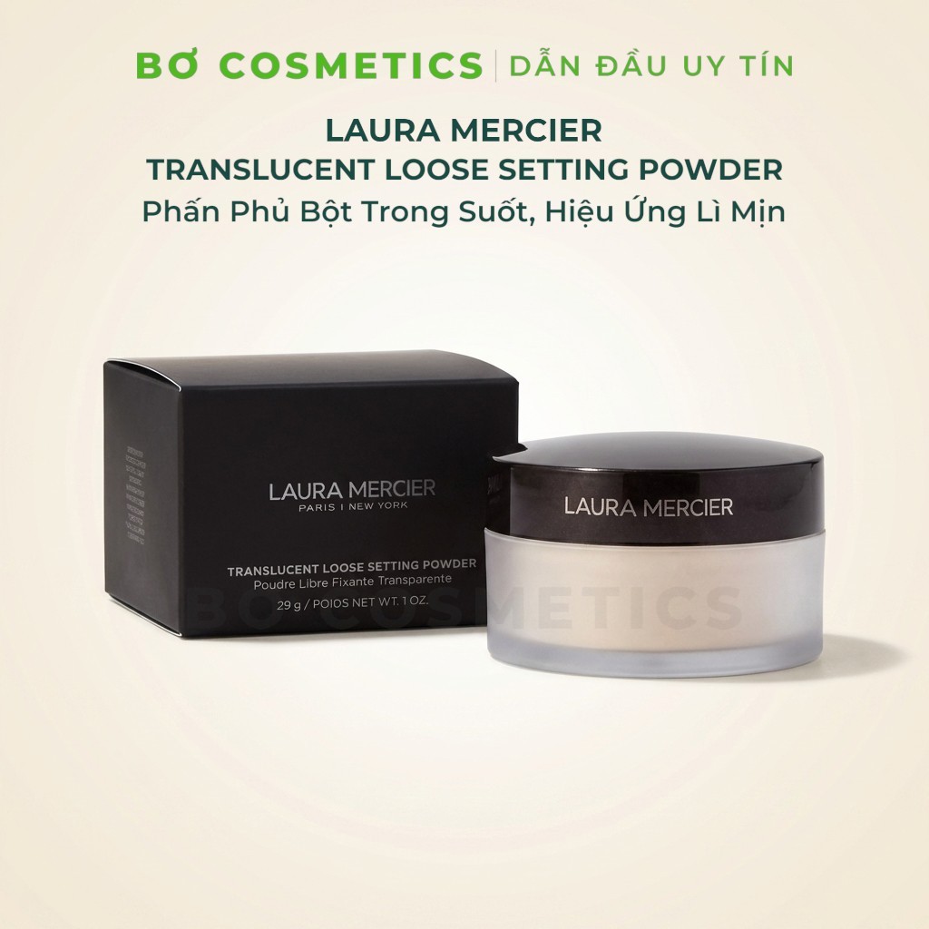 Phấn phủ bột Laura Mercier Translucent Loose Setting Powder | Bơ Cosmetics