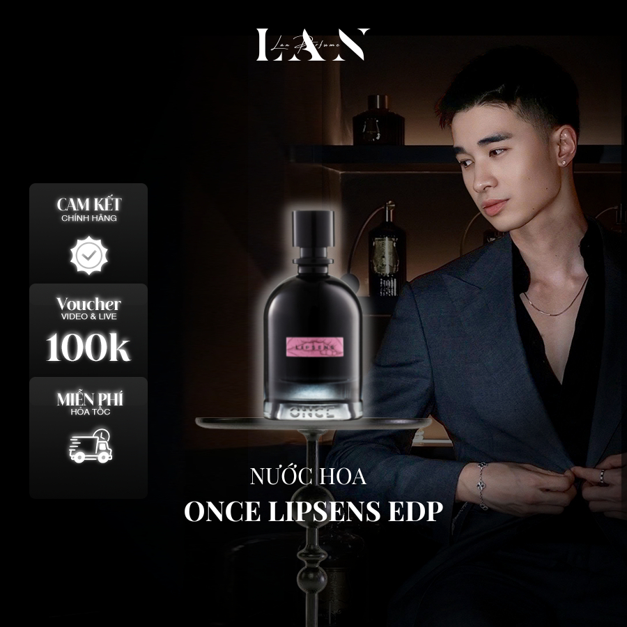 [LAN] Nước Hoa Nữ Once Lipsens EDP 100ml Fullbox