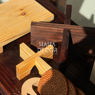Đôn gỗ mini đặt cây cảnh - Decor cây cảnh CCG11