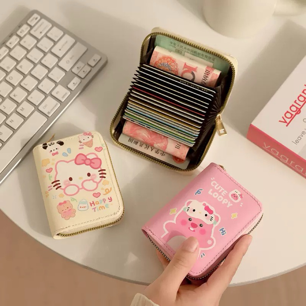 Ví Mini Nhiều Ngăn dễ thương kitty loppy xinh xắn