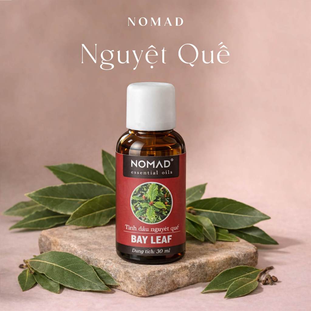 Tinh Dầu Nguyệt Quế Nguyên Chất Nomad Essential Oil - Bay Leaf