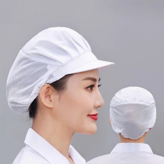 Mũ Vành Có Lưới Thoát Khí Dành Cho Đầu Bếp Và Công Nhân Nhà Xưởng,Nón đầu bếp nón lưới trùm đầu cao cấp dành cho Nam Nữ