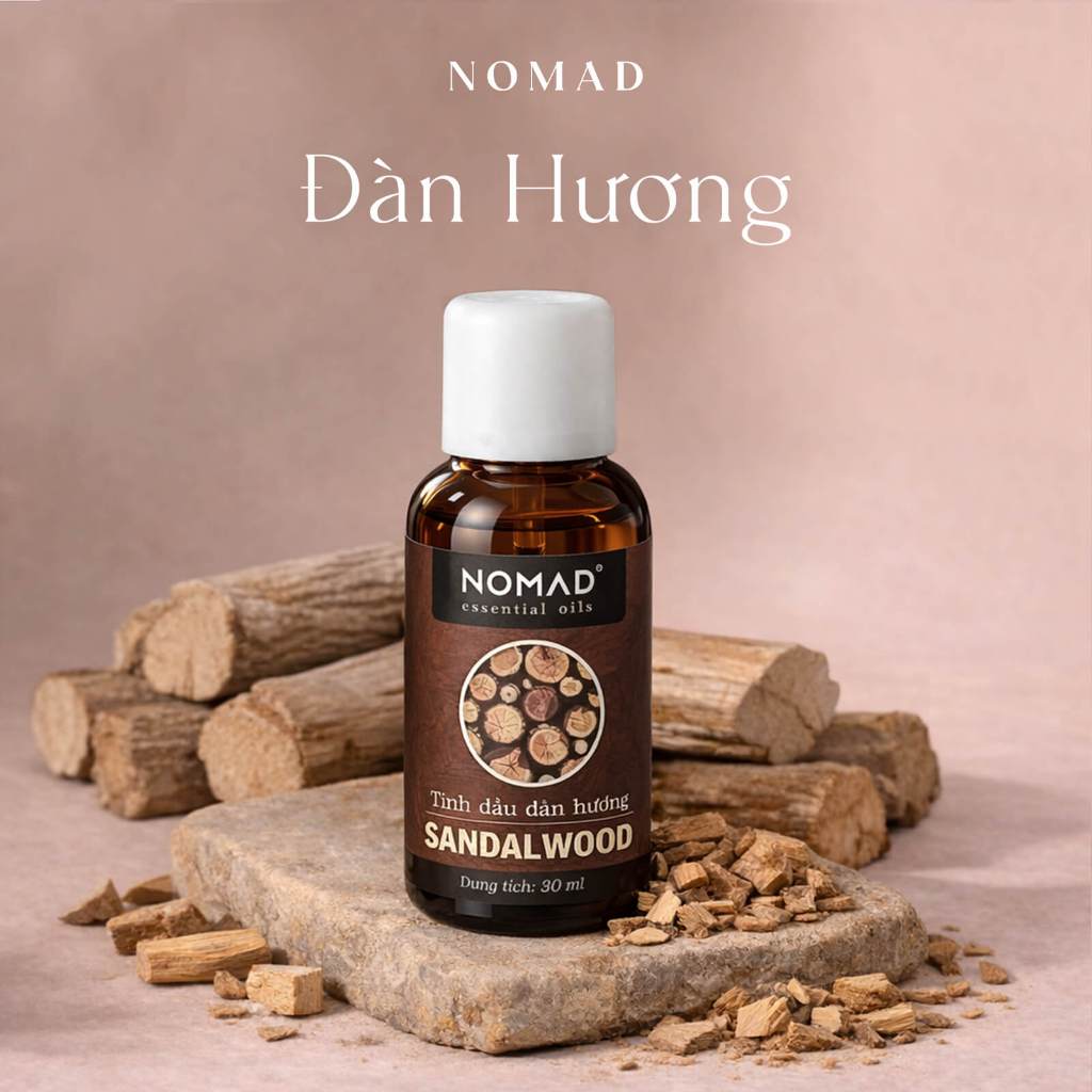 Tinh Dầu Đàn Hương Nomad Essential Oil - Sandalwood