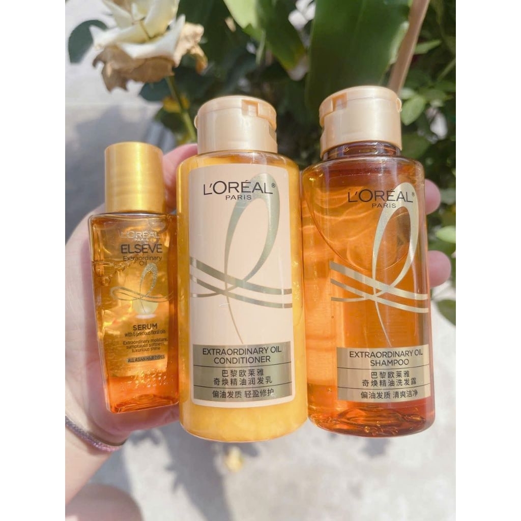 Dầu Gội L'Oreal Paris Extraordinary Oil Smooth Vàng Mini 100ml