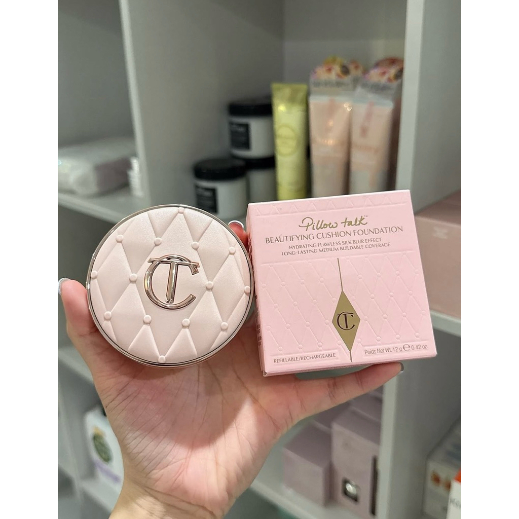 Cushion Foundation Pillow Talk Beautifying Chalotibuty✨